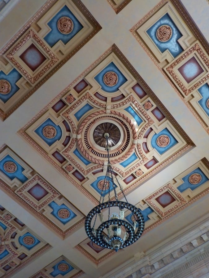 ceiling of union station
