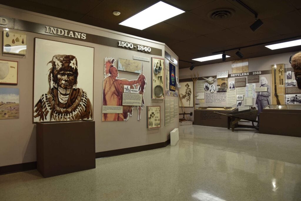The Dickinson Heritage Center walks visitors through Abilene's timeline.