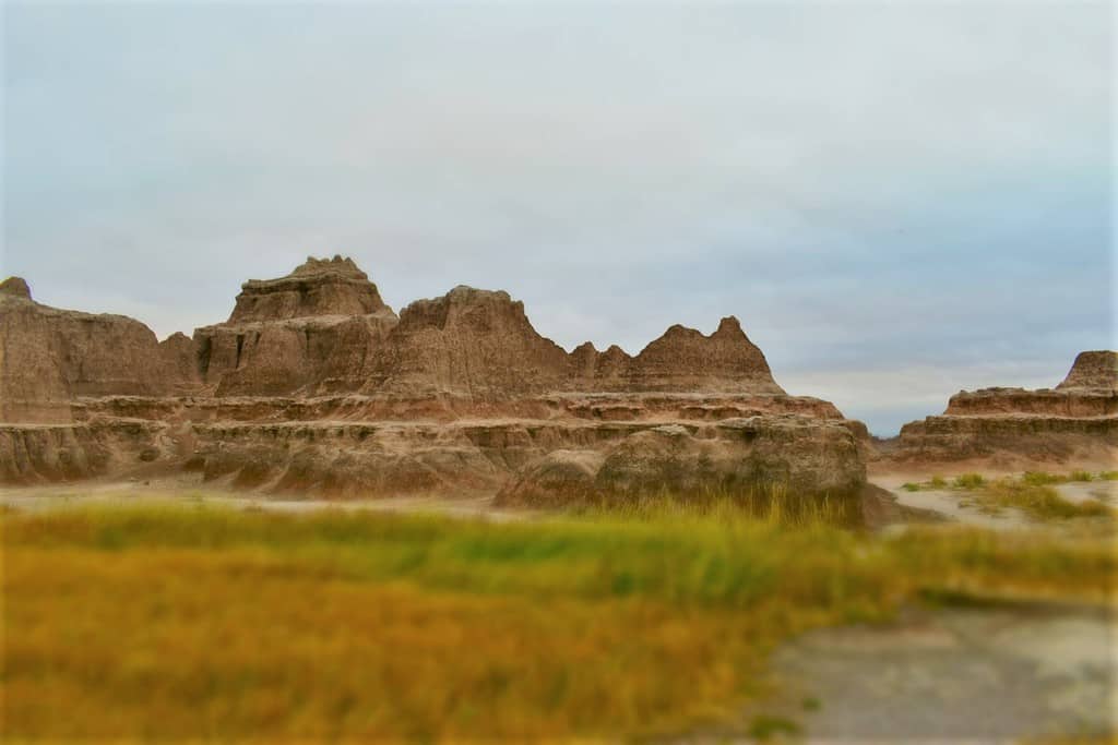 The alien landscape of the Badlands draws thousands of tourists each year.