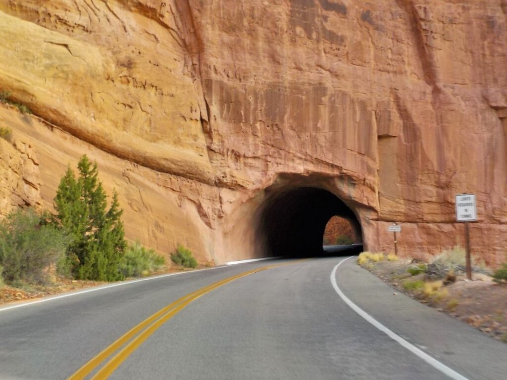This tunnel, in Colorado National Monument, left the mind to wonder about the adventures found on the other side. 