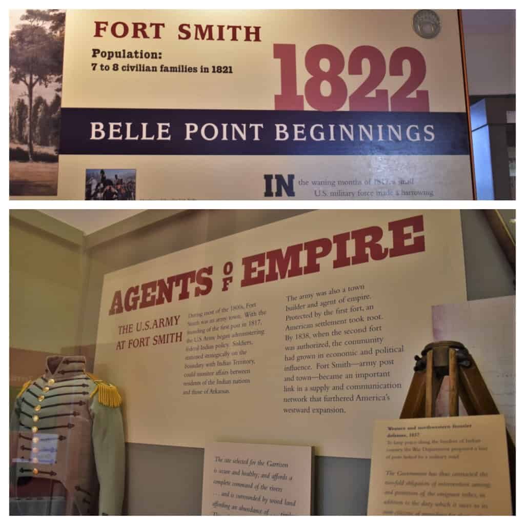 The early days of Fort Smith, Arkansas were filled with life on the edge of the frontier. 