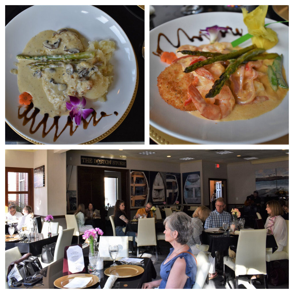 The Rialto Restaurant offers an upscale dining experience without the stuffiness. 