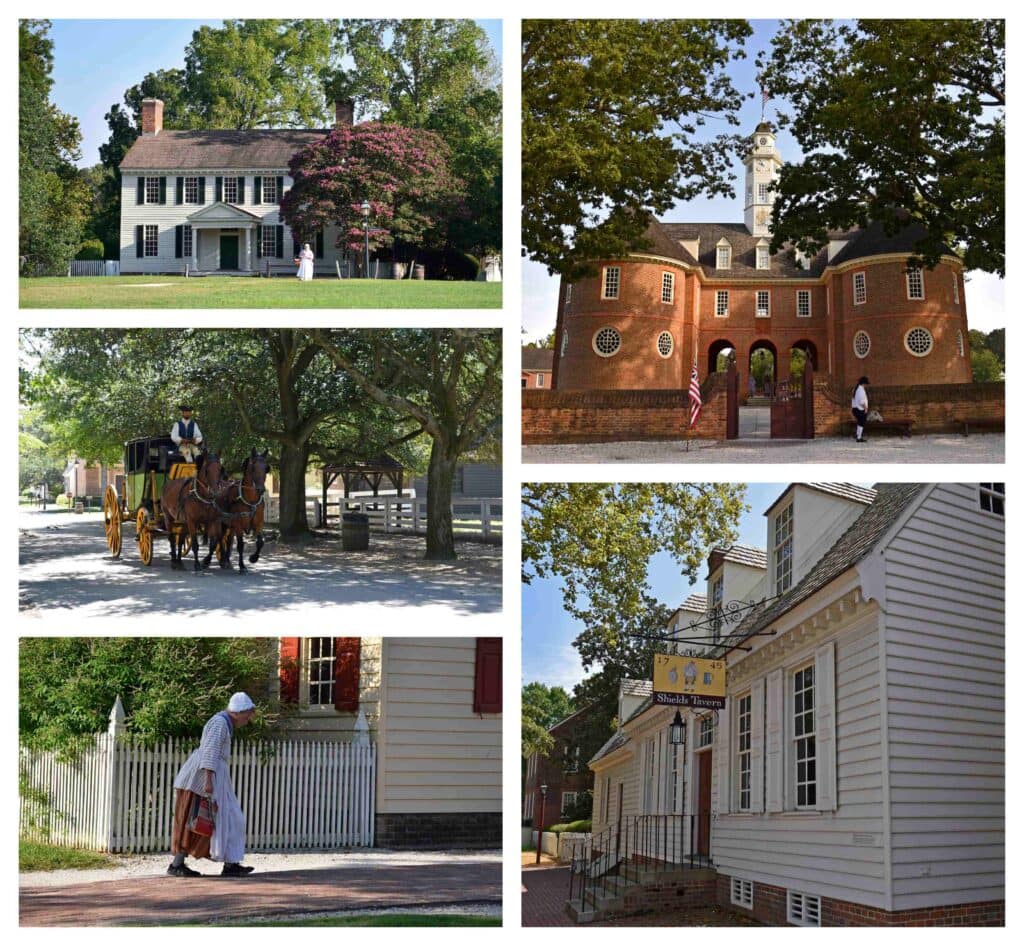 Colonial Williamsburg is home to eth largest living history museum in America.